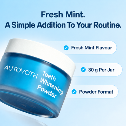 Dentist-Approved Teeth Whitening Powder