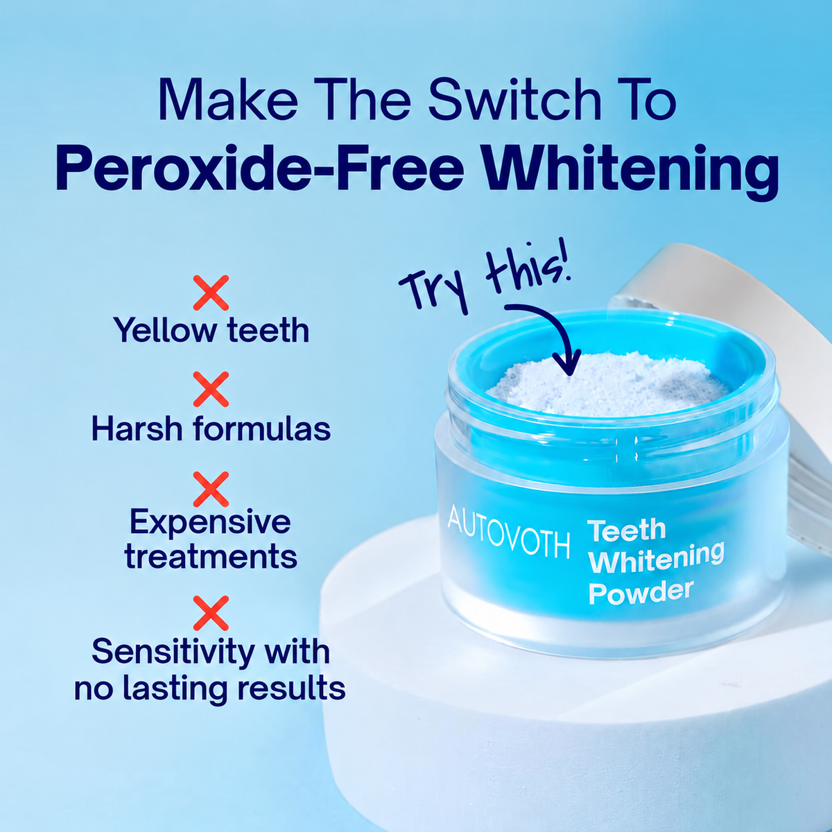Dentist-Approved Teeth Whitening Powder