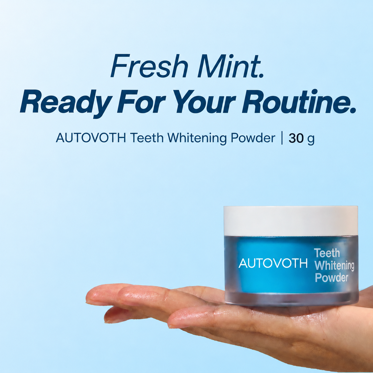 Dentist-Approved Teeth Whitening Powder